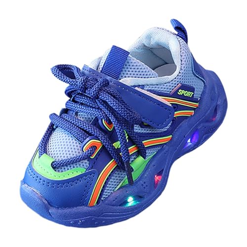 Hallenschuhe Kinder 23, Sportschuhe Mädchen Jungen Turnschuhe Atmungsaktiv Schnürschuhe Kinderschuhe Hallenturnschuhe Rutschfeste Laufschuhe Sneaker Babyschuhe Outdoor Fitnessschuhe Tennisschuhe von LOIJMK