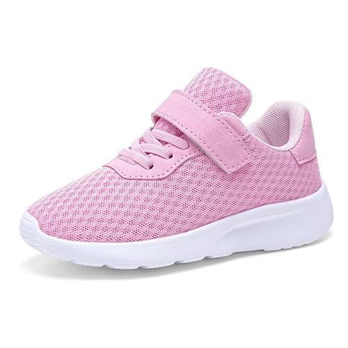 Hallenschuhe Kinder Turnschuhe Atmungsaktiv Mesh Sneaker Mädchen Jungen Sportschuhe Rutschfeste Laufschuhe Kinderschuhe Hallenturnschuhe Outdoor Fitnessschuhe Tennisschuhe Wanderschuhe Walkingschuhe von LOIJMK