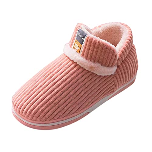 Hausschuhe Damen Winter Hüttenschuhe Geschlossen Pantoffeln Warme Hausschuhe Herren Winter Gefüttert Wolkenschuhe Memory Foam Hauspantoffeln Bequeme Filzpantoffeln Plüsch Hausschlappen Slippers von LOIJMK
