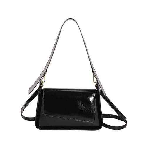LOIJMK Abendtasche, Damen-Geldbörse, Tragetasche, helles, Partytasche, niedliche Umhängetaschen, Clutch-Geldbörsen Umhängetaschen Herren Laptop 17 (Black, One Size) von LOIJMK