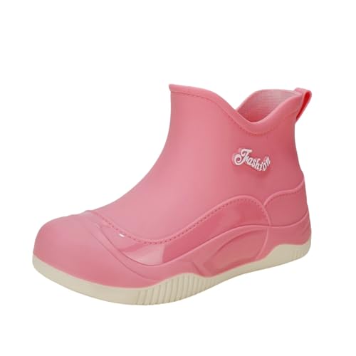 LOIJMK Gummistiefel Damen Halbhoch, Wasserdicht Stiefeletten Regenstiefel Regenschuhe Rain Boots Arbeitsschuhe Gummistiefeletten Schlupfstiefel Arbeitsstiefel Outdoor Garten Stiefel Berufsschuhe LOIJMK Gummistiefel Damen Halbhoch, Wasserdicht Stiefeletten Regenstiefel Regenschuhe Rain Boots Arbeitsschuhe Gummistiefeletten Schlupfstiefel Arbeitsstiefel Outdoor Garten Stiefel Berufsschuhe von LOIJMK