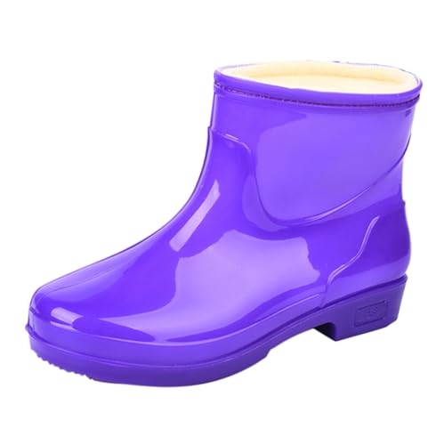LOIJMK Gummistiefel Damen Halbhoch Regenstiefel Wasserdicht Regenschuhe Winter Stiefeletten Ankle Rain Boots Gartenschuhe Gefüttert Gummistiefeletten Schlupfstiefel Küchenschuhe Kochschuhe LOIJMK Gummistiefel Damen Halbhoch Regenstiefel Wasserdicht Regenschuhe Winter Stiefeletten Ankle Rain Boots Gartenschuhe Gefüttert Gummistiefeletten Schlupfstiefel Küchenschuhe Kochschuhe von LOIJMK