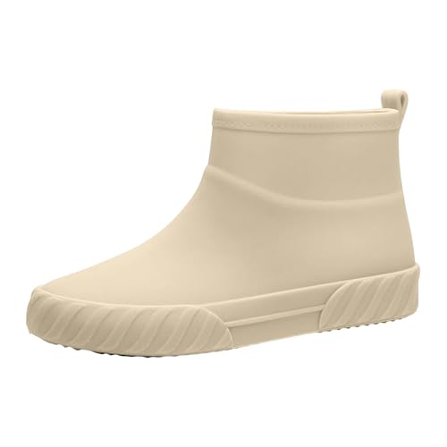 LOIJMK Gummistiefel Damen Halbhoch Regenstiefel Wasserdicht Stiefeletten Gummistiefeletten Ankle Rain Boots Regenschuhe Arbeitsstiefel Outdoor Berufsschuhe Schlupfstiefel Garten Stiefel LOIJMK Gummistiefel Damen Halbhoch Regenstiefel Wasserdicht Stiefeletten Gummistiefeletten Ankle Rain Boots Regenschuhe Arbeitsstiefel Outdoor Berufsschuhe Schlupfstiefel Garten Stiefel von LOIJMK