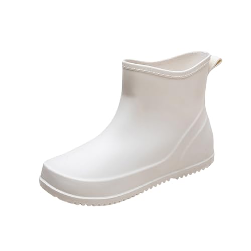 LOIJMK Gummistiefel Damen Halbhoch - Wasserdicht Stiefeletten Regenstiefel Arbeitsschuhe Schlupfstiefel Rain Boots Regenschuhe Gummistiefeletten Arbeitsstiefel Garten Stiefel Gartenschuhe LOIJMK Gummistiefel Damen Halbhoch - Wasserdicht Stiefeletten Regenstiefel Arbeitsschuhe Schlupfstiefel Rain Boots Regenschuhe Gummistiefeletten Arbeitsstiefel Garten Stiefel Gartenschuhe von LOIJMK