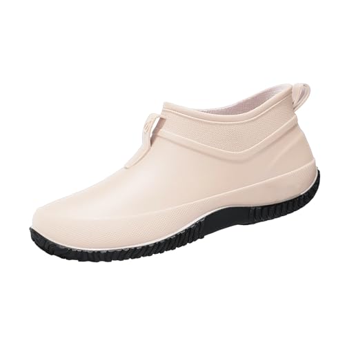 LOIJMK Gummistiefel Damen Kurz Regenstiefel Regenschuhe Wasserdicht Stiefeletten Gartenschuhe Rutschfest Garten Stiefel Ankle Rain Boots Gummistiefeletten Outdoor Arbeitsstiefel Schlupfstiefel LOIJMK Gummistiefel Damen Kurz Regenstiefel Regenschuhe Wasserdicht Stiefeletten Gartenschuhe Rutschfest Garten Stiefel Ankle Rain Boots Gummistiefeletten Outdoor Arbeitsstiefel Schlupfstiefel von LOIJMK
