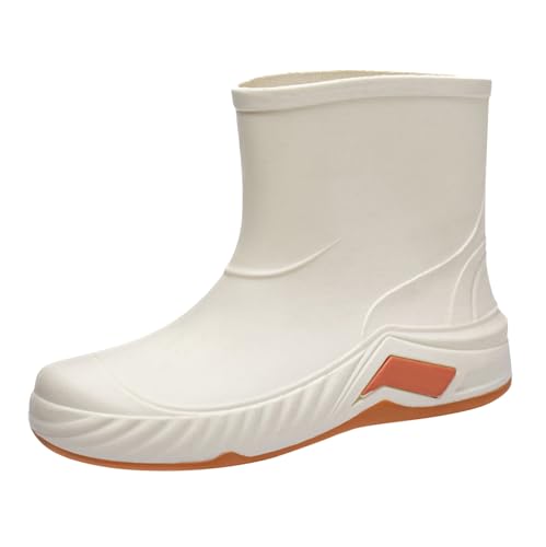 LOIJMK Gummistiefel Damen Regenstiefel Halbhoch Regenschuhe Rain Boots Wasserdicht Stiefeletten Arbeitsschuhe Berufsschuhe Garten Stiefel Gummistiefeletten Outdoor Arbeitsstiefel Schlupfstiefel LOIJMK Gummistiefel Damen Regenstiefel Halbhoch Regenschuhe Rain Boots Wasserdicht Stiefeletten Arbeitsschuhe Berufsschuhe Garten Stiefel Gummistiefeletten Outdoor Arbeitsstiefel Schlupfstiefel von LOIJMK