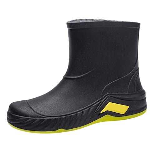 LOIJMK Gummistiefel Damen Regenstiefel Halbhoch Regenschuhe Rain Boots Wasserdicht Stiefeletten Arbeitsschuhe Berufsschuhe Garten Stiefel Gummistiefeletten Outdoor Arbeitsstiefel Schlupfstiefel LOIJMK Gummistiefel Damen Regenstiefel Halbhoch Regenschuhe Rain Boots Wasserdicht Stiefeletten Arbeitsschuhe Berufsschuhe Garten Stiefel Gummistiefeletten Outdoor Arbeitsstiefel Schlupfstiefel von LOIJMK