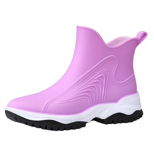 LOIJMK Gummistiefel Damen Regenstiefel Wasserdicht Stiefeletten Arbeitsstiefel Gummischuhe Gartenschuhe Regenschuhe Halbhoch Rain Boots Rutschfeste Gummi Stiefel Gummistiefelette Schlupfstiefel LOIJMK Gummistiefel Damen Regenstiefel Wasserdicht Stiefeletten Arbeitsstiefel Gummischuhe Gartenschuhe Regenschuhe Halbhoch Rain Boots Rutschfeste Gummi Stiefel Gummistiefelette Schlupfstiefel von LOIJMK