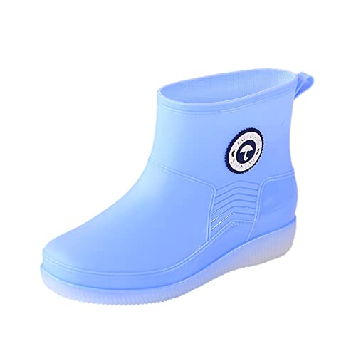 LOIJMK Gummistiefel Damen Wasserdicht Stiefeletten Regenstiefel Rutschfeste Regenschuhe Ankle Rain Boots Garten Stiefel Arbeitsstiefel Gummistiefeletten Schlupfstiefel Berufsschuhe Gartenschuhe LOIJMK Gummistiefel Damen Wasserdicht Stiefeletten Regenstiefel Rutschfeste Regenschuhe Ankle Rain Boots Garten Stiefel Arbeitsstiefel Gummistiefeletten Schlupfstiefel Berufsschuhe Gartenschuhe von LOIJMK