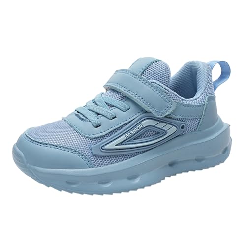 LOIJMK Hallenschuhe Jungen Sportschuhe Kinder Turnschuhe Atmungsaktiv Laufschuhe Sneaker Kinderschuhe Ohne Schnürung Hallenturnschuhe Outdoor Fitnessschuhe rutschfeste Barfussschuhe Barfußschuhe von LOIJMK