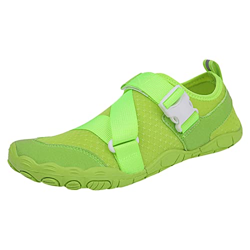 LOIJMK Männer Sportschuhe Paar Stil Mode Sommer Neues Muster Mesh Atmungsaktiv Bequem rutschfest Outdoor Schnell Trocknend Creek Tracing Schuhe Fitnessschuhe Schuhe Herren Blau 45 (Green, 44) von LOIJMK