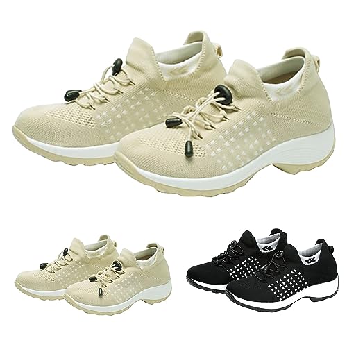 LOIJMK Orthopädische Schuhe Damen Orthofit Sneaker Wanderschuhe Plateau Schaukelschuhe Laufschuhe Mesh Sportschuhe Joggingschuhe Atmungsaktive Turnschuhe Outdoorschuhe Hallenschuhe Gr.35-45 LOIJMK Orthopädische Schuhe Damen Orthofit Sneaker Wanderschuhe Plateau Schaukelschuhe Laufschuhe Mesh Sportschuhe Joggingschuhe Atmungsaktive Turnschuhe Outdoorschuhe Hallenschuhe Gr.35-45 von LOIJMK