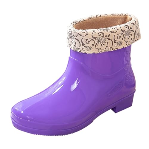 LOIJMK Regenstiefel Damen Gefüttert Gummistiefel Halbhoch Regenschuhe Winter Stiefeletten Garten Stiefel Ankle Rain Boots Wasserdicht Arbeitsschuhe Schlupfstiefel Gummistiefeletten Küchenschuhe LOIJMK Regenstiefel Damen Gefüttert Gummistiefel Halbhoch Regenschuhe Winter Stiefeletten Garten Stiefel Ankle Rain Boots Wasserdicht Arbeitsschuhe Schlupfstiefel Gummistiefeletten Küchenschuhe von LOIJMK