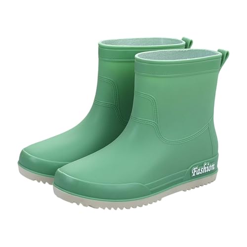 LOIJMK Regenstiefel Damen Wasserdicht Stiefeletten Gummistiefel Ankle Rain Boots Halbhoch Regenschuhe Gummistiefeletten Arbeitsstiefel Berufsschuhe Schlupfstiefel Gartenschuhe Garten Stiefel LOIJMK Regenstiefel Damen Wasserdicht Stiefeletten Gummistiefel Ankle Rain Boots Halbhoch Regenschuhe Gummistiefeletten Arbeitsstiefel Berufsschuhe Schlupfstiefel Gartenschuhe Garten Stiefel von LOIJMK