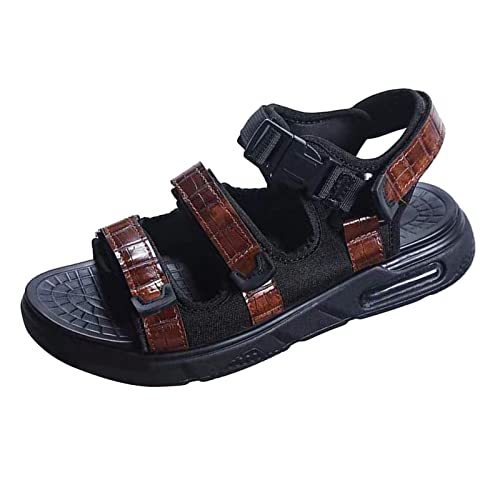 LOIJMK Sandaletten Herren, Herrensandalen Strand Sportsandalen Funky Freizeitschuhe Herren Sommer Sandalen für Herren Outdoorsandalen Herren Strandschuhe Mode Treckingsandalen Sandals Men von LOIJMK