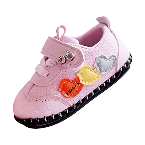 LOIJMK Sommerschuh Gummisohle PU Mesh Infant Kleinkind Outdoor Schuhe Schuhe 26 Mädchen (RD2, 22 Infant) von LOIJMK