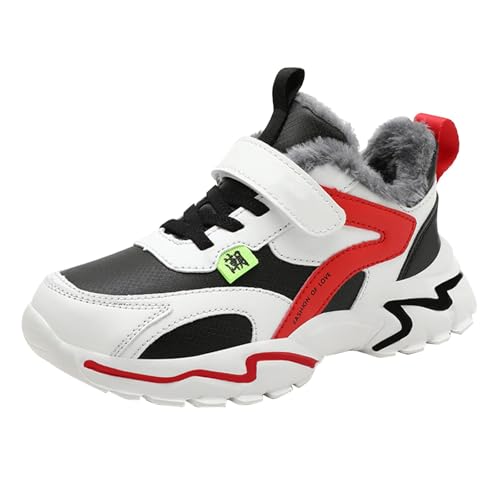 LOIJMK Sportschuhe Kinder Hallenschuhe Jungen Laufschuhe Atmungsaktiv Turnschuhe Kinderschuhe Hallenturnschuhe rutschfeste Sneaker Outdoor Fitnessschuhe Tennisschuhe Barfussschuhe Barfußschuhe von LOIJMK