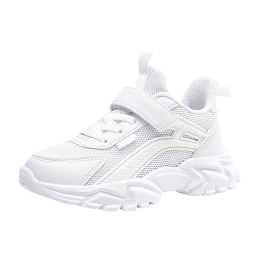 LOIJMK Sportschuhe Kinder Jungen Turnschuhe Hallenschuhe Atmungsaktiv Mesh Laufschuhe Hallenturnschuhe rutschfeste Sneaker Outdoor Fitnessschuhe Tennisschuhe Trailrunning Schuhe Kinderschuhe von LOIJMK