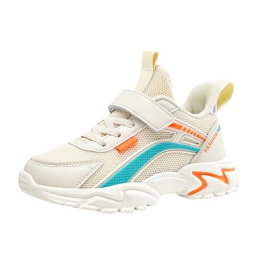 LOIJMK Sportschuhe Kinder Jungen Turnschuhe Hallenschuhe Atmungsaktiv Mesh Laufschuhe Hallenturnschuhe rutschfeste Sneaker Outdoor Fitnessschuhe Tennisschuhe Trailrunning Schuhe Kinderschuhe von LOIJMK