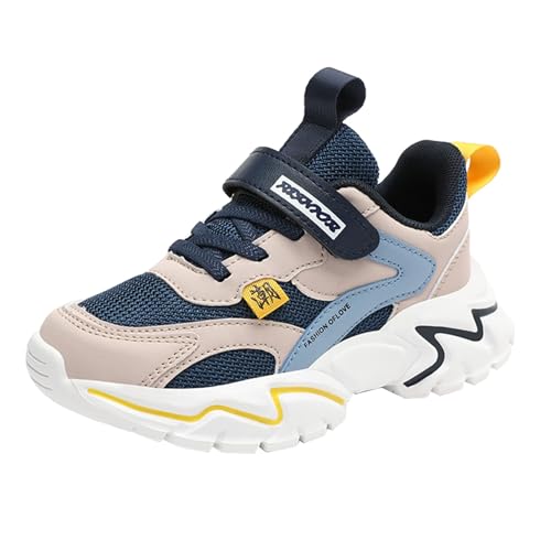 LOIJMK Sportschuhe Kinder Turnschuhe Jungen Hallenschuhe Laufschuhe Atmungsaktiv Kinderschuhe Hallenturnschuhe rutschfeste Sneaker Outdoor Fitnessschuhe Tennisschuhe Barfussschuhe Barfußschuhe von LOIJMK