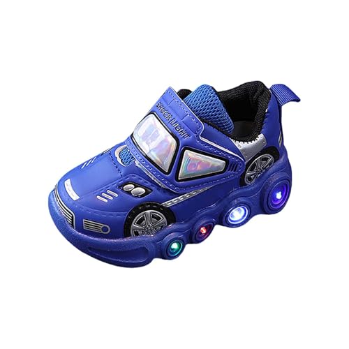 LOIJMK Turnschuhe Kinder Jungen Hallenschuhe Autos Sportschuhe rutschfeste Sneaker Laufschuhe Kinderschuhe Babyschuhe Hallenturnschuhe Outdoor Schnürschuhe Fitnessschuhe Wanderschuhe Walking Schuhe von LOIJMK