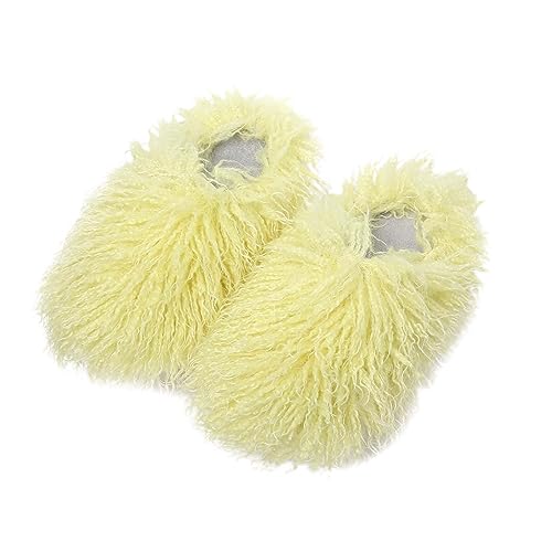 LOIJMK Warm Hausschuhe Damen Plüsch Slippers Schlappen Gefütterte Hauspantoffeln Flauschige Hausschuhe Damen Winter Hüttenschuhe Memory Foam Pantoffeln Winter Pantoletten rutschfeste Hausschlappen von LOIJMK