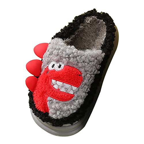 LOIJMK Warme Hausschuhe Damen Memory Foam Pantoffeln Flauschig Pantoletten Plüsch Tiere Slippers Schlappen Hüttenschuhe Winter Hausschlappen Gefütterte Hauspantoffeln Filzpantoffeln Filzhausschuhe von LOIJMK