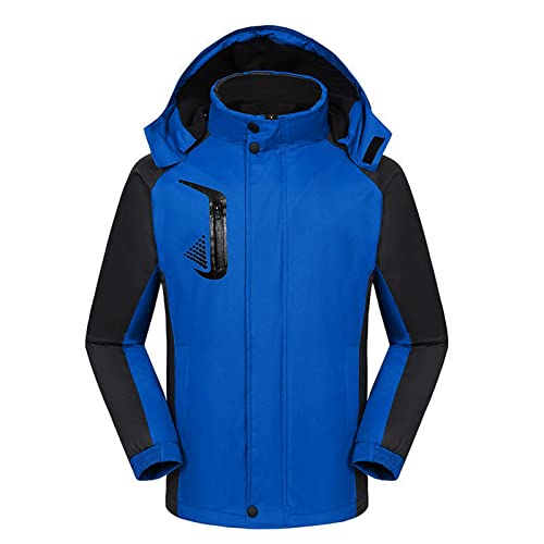 Skijacke Männer Softshell Gelb Softshelljacke Unisex Wasserdicht Atmungsaktiv Outdoorjacke Winddicht Wasserabweisende Schneeanzug Mit Kaputze Windbreaker Modischer LäSsig von LOIJMK