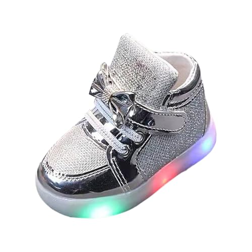 Sneaker Mädchen 24 - Hallenschuhe Kinder Cute Kinderschuhe Babyschuhe Low Top Halbschuhe Freizeitschuhe Atmungsaktiv Turnschuhe Sportschuhe rutschfeste Laufschuhe Walkingschuhe Hallenturnschuhe von LOIJMK