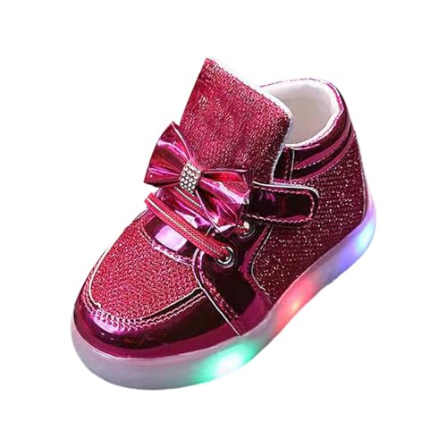 Sneaker Mädchen 24 - Hallenschuhe Kinder Cute Kinderschuhe Babyschuhe Low Top Halbschuhe Freizeitschuhe Atmungsaktiv Turnschuhe Sportschuhe rutschfeste Laufschuhe Walkingschuhe Hallenturnschuhe von LOIJMK
