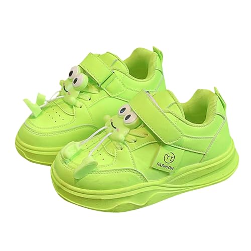 Sneaker Mädchen Jungen Atmungsaktiv Mesh Turnschuhe Sportschuhe Cute Hallenschuhe Kinder Low Top Halbschuhe Freizeitschuhe Kinderschuhe rutschfeste Laufschuhe Walkingschuhe Hallenturnschuhe von LOIJMK