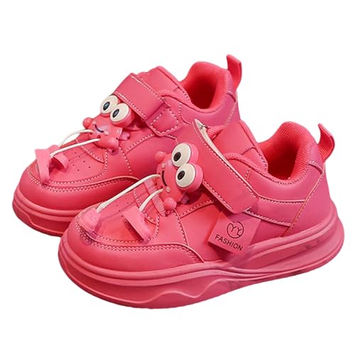 Sneaker Mädchen Jungen Atmungsaktiv Mesh Turnschuhe Sportschuhe Cute Hallenschuhe Kinder Low Top Halbschuhe Freizeitschuhe Kinderschuhe rutschfeste Laufschuhe Walkingschuhe Hallenturnschuhe von LOIJMK