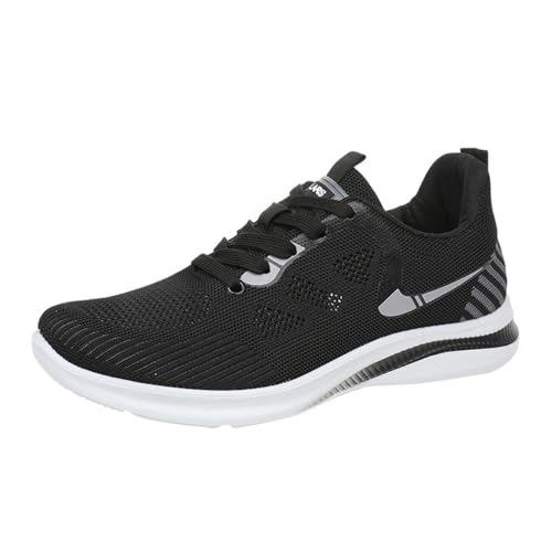 Turnschuhe Herren Weiße Sohle Turnschuhe - Herrenschuhe Extra Weit Größe 44 Extra Weit Walkingschuhe Leicht Freizeitschuhe Stoßdämpfung Wanderschuhe Turnschuhe Herren Weiße Sohle Turnschuhe - Herrenschuhe Extra Weit Größe 44 Extra Weit Walkingschuhe Leicht Freizeitschuhe Stoßdämpfung Wanderschuhe von LOIJMK