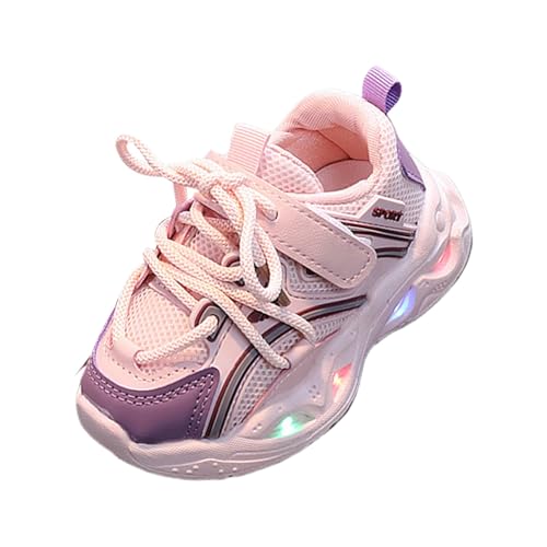 Turnschuhe Mädchen Jungen Sportschuhe Kinder Hallenschuhe Laufschuhe Atmungsaktiv Mesh Kinderschuhe Babyschuhe Hallenturnschuhe Rutschfeste Sneaker Outdoor Fitnessschuhe Tennisschuhe Wanderschuhe von LOIJMK