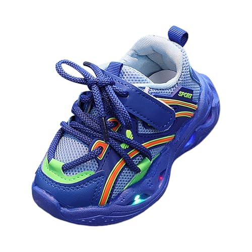 Turnschuhe Mädchen Jungen Sportschuhe Kinder Hallenschuhe Laufschuhe Atmungsaktiv Mesh Kinderschuhe Babyschuhe Hallenturnschuhe Rutschfeste Sneaker Outdoor Fitnessschuhe Tennisschuhe Wanderschuhe von LOIJMK