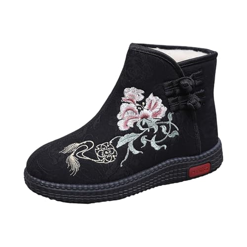 Winterstiefel Damen Gefüttert Winterboots Blumen Kurzstiefel Winterschuhe Warm Winter Ankle Boots Thermostiefel Damenstiefel Stiefeletten Schlupfstiefel Arbeitsschuhe Freizeitschuhe Wanderschuhe Winterstiefel Damen Gefüttert Winterboots Blumen Kurzstiefel Winterschuhe Warm Winter Ankle Boots Thermostiefel Damenstiefel Stiefeletten Schlupfstiefel Arbeitsschuhe Freizeitschuhe Wanderschuhe von LOIJMK