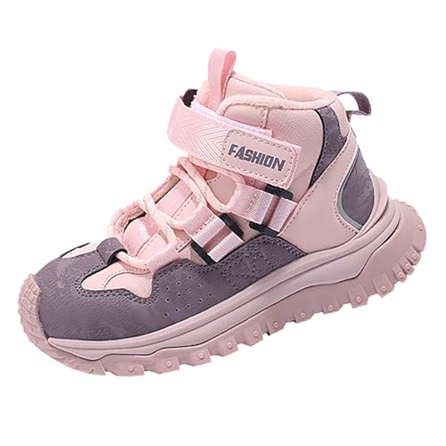 Winterstiefel Kinder Schneestiefel Mädchen Jungen Winterschuhe Warm Gefüttert Winterboots Bequem Trekking Wanderstiefel Wanderschuhe Stiefel Rutschfest Winter Kinderschuhe Trailrunning Schuhe Boots von LOIJMK