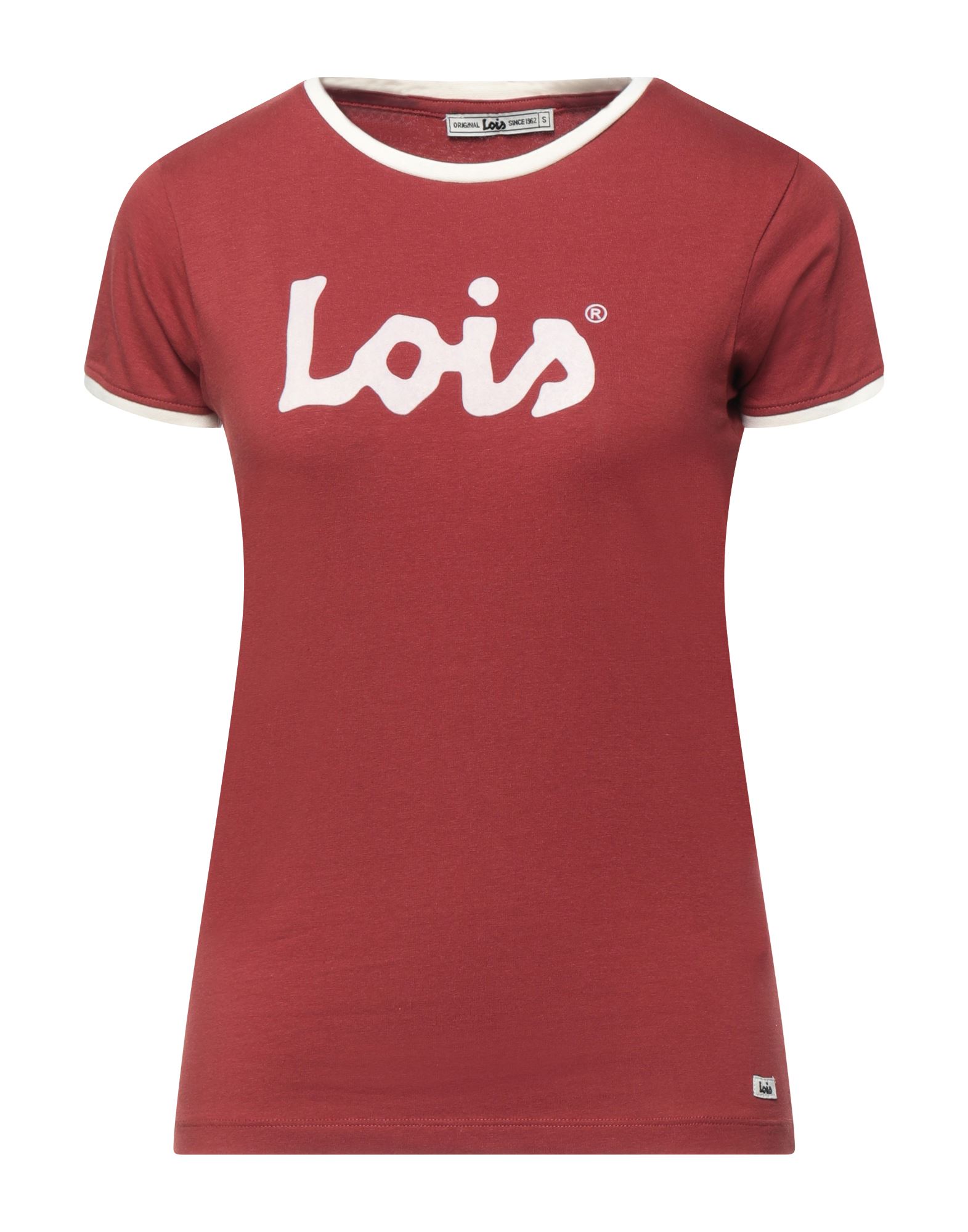 LOIS T-shirts Damen Ziegelrot von LOIS