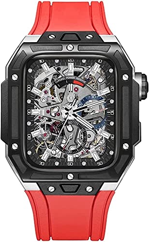 316L Edelstahl -Hülle Nachrüstungskit Fluororubber Uhrengurt , Für die Apple Watch Band Series 7 45 mm 44 mm, Tactical Protection Metal Hülle für Männer Watch Mod Kit 316L Edelstahl -Hülle Nachrüstungskit Fluororubber Uhrengurt , Für die Apple Watch Band Series 7 45 mm 44 mm, Tactical Protection Metal Hülle für Männer Watch Mod Kit von LOKAXXZU