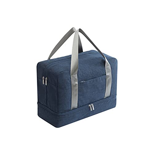 Damen -Fitness -Taschen -Qualität Sportsack Training Fitnessbeutel Schuhe Storate Männer Frau Fitnessbeutel langlebiger Multifunktion Handtasche Outdoor Sporting Tte (Farbe: Blau) von LOKAXXZU