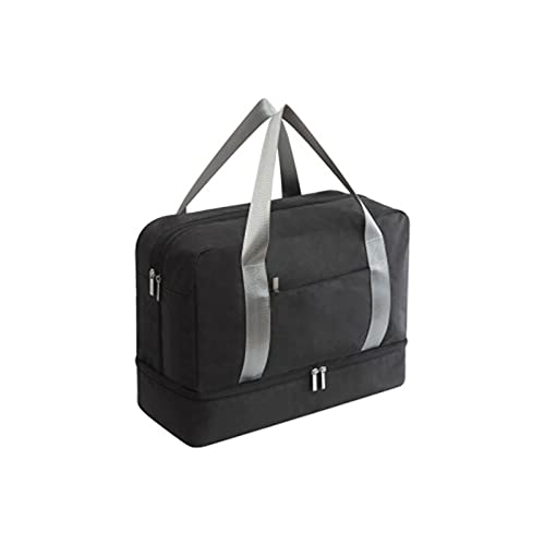 Damen Gymbagentasche Qualität Sporttasche Training Fitnessstücken Schuhe Storate Männer Frau Fitnessbeutel langlebiger Multifunktion Handtasche Outdoor Sporting Tte (Farbe: Schwarz) von LOKAXXZU
