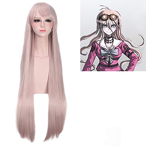 Danganronpa cosplay lustige Perücke Miu Iruma Kostüm Spiele Frau Erwachsene Perücken Halloween Anime -Spiel Dangan Ronpa Haare + Perücke One Size Ochaco Uraraka Perücken von LOKAXXZU