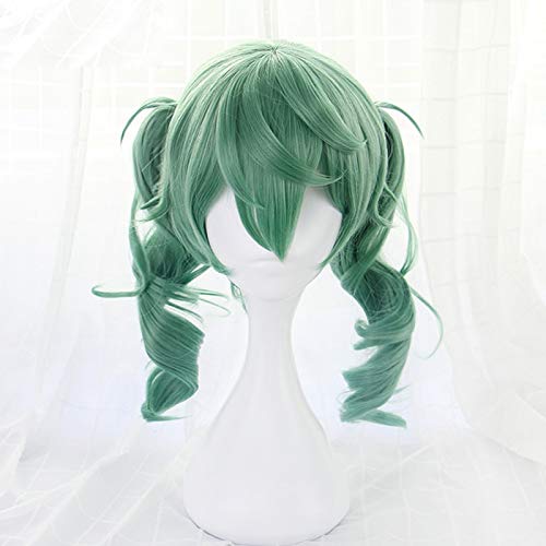 Hatsune miku cosplay wig vocaloid 28 cm grüne hitzebeständige haarshaar vocaloid hatsuna miku cosplay wig sunano wakusei haar+ wig cap von LOKAXXZU