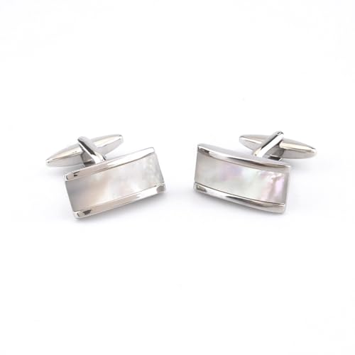 Juwelenmanschettenknöpfe rechteckige Männer französische Manschettenknöpfe Hemd Ärmel -Nagelzubehör von LOKAXXZU