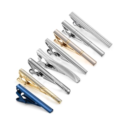 Koreanische formelle Herren -Krawatten -Clip -Set -Krawatten -Clip Personalisierte kurze Krawatte Black Gift Box von LOKAXXZU