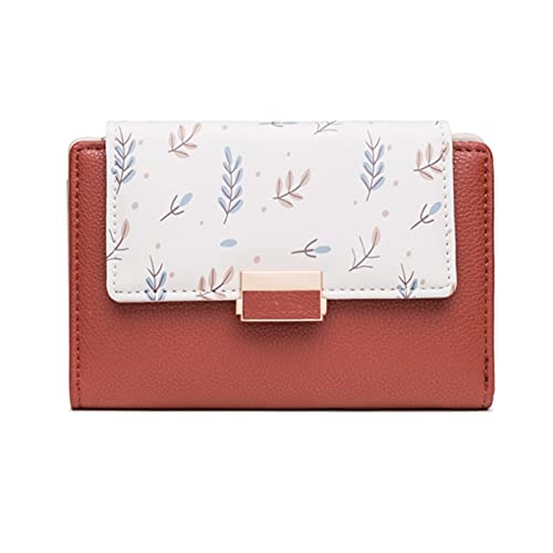LOKAXXZU Brieftasche Lange Multifunktions-Frauen-Brieftasche Neue Blumenbrieftasche (Farbe: E) von LOKAXXZU