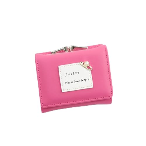 LOKAXXZU Brieftasche Mode süße Zero Geldbörse dreifache Münzbeutel Mädchen Kleiner Brieftasche (Farbe: C) von LOKAXXZU