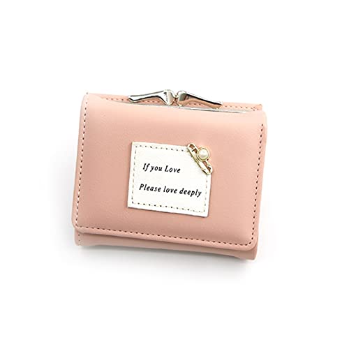 LOKAXXZU Brieftasche Mode süße Zero Geldbörse dreifache Münzbeutel Mädchen Kleiner Brieftasche (Farbe: a) von LOKAXXZU