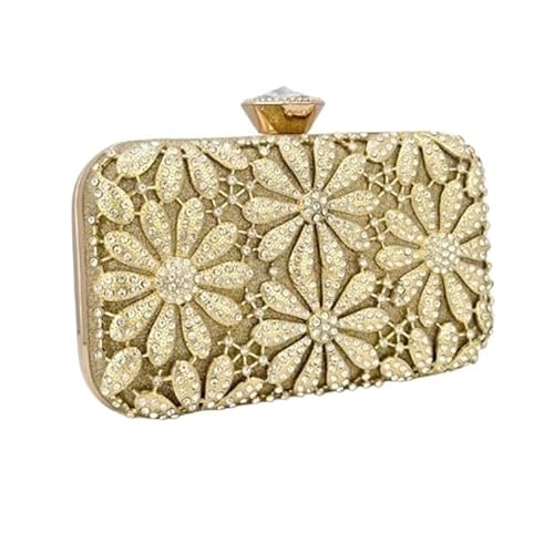 LOKAXXZU Eingelegte Strassstasche European American Clutch -Geldbörsen von LOKAXXZU