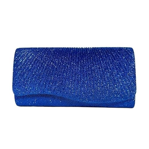 LOKAXXZU Falten Mini Frauen Clutch -Geldbörsen Stoffkunst glänzende Abendtasche von LOKAXXZU